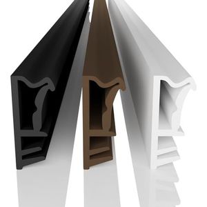 Vensterafdichting vleugelafdichting groefbreedte - 5 mm / vouw - 12 mm van TPE, hoogwaardige houten vensterafdichting voor ramen (bruin 5 m)