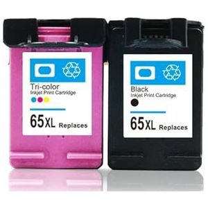 65xl inktcartridge compatibel met Combo Pack, werkt met 3700 3752 3755 3772 2652 2600 Envy 5055 5000 5052 5070 printer