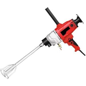 Elektrische mengmachine voor betonboren, cementmixer met instelbare snelheid, geschikt voor huishouden en bouw.