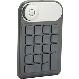 Mini Keydial-toetsenbord, Wireless Express Key Remote Control Shortcut Keyboard-toetsenbord met 18 Aanpasbare Toetsen, Ingebouwde 1200mAh-batterij voor Animatie van Grafische