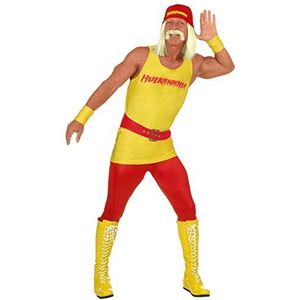 Adult Hulk Hogan Fancy Dress Costume Small
