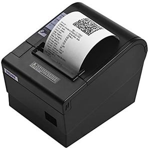 80 mm thermische bonprinter met automatisch snijmechanisme B Ethernet-interface Het afdrukken van stropdassen is mogelijk met ESC/POS-printmmands for supermarktwinkel thuis Biness