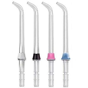 ZCOINS Vervangende sproeiers voor waterpik WP-100 WP-250 WP-462 WP-660, mondstukken accessoires, reserveonderdelen (4 stuks)