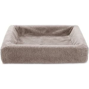 Bia fleece hoes hondenmand 7 120x100x15cm TAUPE