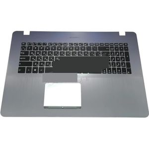 X705MA Upper TopCase-toetsenbord voor Asus X705MAR X705UBR X705UDR X705UFR voor Belgisch voor AZERTY voor Duits voor Tsjechisch voor Slowakije (CS) voor FARSI OEKRAÏENS(UA Silver no light 1)