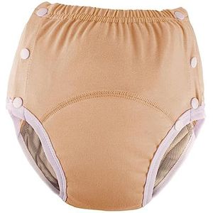 Herbruikbare Volwassenen Doek Luiers Wraps Incontinentie Broek Snel te Bewijzen Oranje