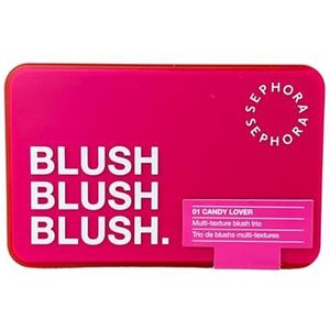 SEPHORA COLLECTION Blush Cream & Powder Palette - 01 Candy Lover - (Fresh Pink Blush Palette)
