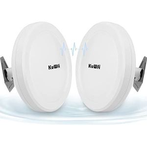 Outdoor Wireless Bridge WLAN Repeater KuWFi 900 Mbps brug toegangspunt AP richtantenne CPE Kit, 5 km high speed optimale bandbreedte voor geavanceerde gebieden