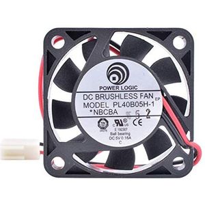PL40B05H-1 DC5V 4010 0.16A 2-wire double ball cooling fan
