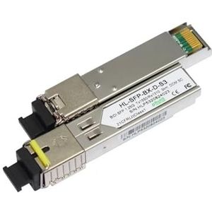 1550/1310nm SC/LC 1.25G SFP-Zendontvanger enkele connector 3km(5paar)