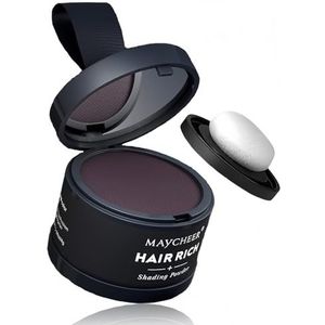 Maycheer Hairline Powder for Women - Maycheer Magic Root Cover Up, Hair Rich Shading Powder (15#Dark Purple)