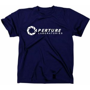 Styletex23 Aperture Laboratories T-shirt HL Postal Black Mesa, blauw, L