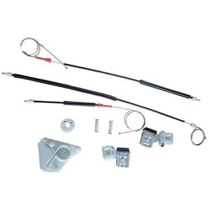 Raamregelaar Voor VW Voor POLO 9N Sedan 3 DEURS Raammechanisme Reparatieset Voorste Linker- Of Rechterdeur 6Q3837461 6Q3837462 Raamheffer