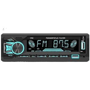 Autoradio MP3-speler FM-autoradio Handsfree bellen 1 Din-paneel AUX/USB/TF-ondersteuning Telefoon opladen