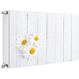 TMK Magnetische radiatorafdekking, radiatorbekleding 80 x 60 cm, bloemen