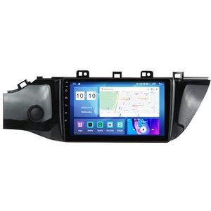 Android 12.0 Car Stereo 9 ""Touch Screen auto audio speler bluetooth stuurwielbediening Voor KIA RIO 2016-2019 auto speler Ondersteunt CarAutoPlay PIP GPS Navigatie Backup Camera (Size : 4+WIFI+4G 2G+
