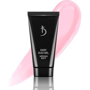 K Professionele acrylgel - Poly Nail Gel -30ml - Polygel Nail - Opbouwgel Acrylgel voor nagels UV LED - Builder Easy Duo Gel Medium Soft Art 06