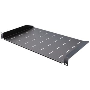 Rack Shelf 19"" 1U 300mm Black