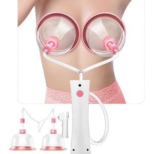 NYSJTYD - Elektrisch Tepelmassageapparaat - Vacuüm - Borst-Cup-Vetafzuigapparaat