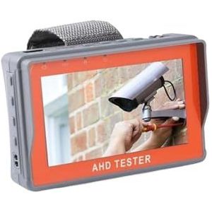 Videomonitor Draagbare CCTV-tester IV8W 8MP AHD/CVI/TVI Mini-monitorcameratester VGA-ingang Videokabeltester Beveiligingscameratester Voor installatie en onderhoud op locatie(IV7A)