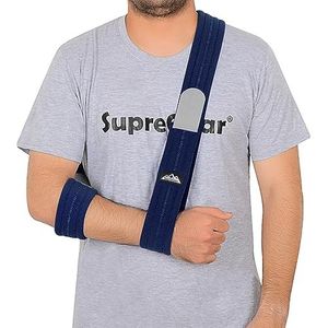 supregear - Arm Sling - Donkerblauw - Verstelbare Medische Schouder Ondersteuning