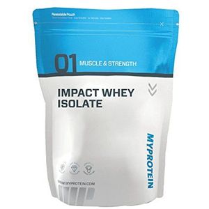 Myprotein Impact Whey isolaat proteïne witte chocolade, per stuk verpakt (1 x 1000 g)