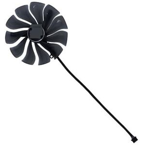 100MM (95MM) GAA8S2U FD10015H12S, grafische kaartventilator voor Palit RTX2080 RTX 2070 2080 voor Super voor JetStream, VGA GPU-koeling(Black Plug 1 Pcs)