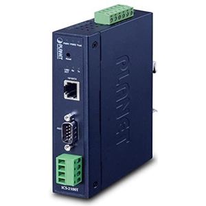 Planet - IP30 - Dataconverter - Blauw - Metaal - IP30 Bescherming