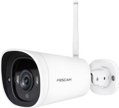 Foscam G4C 4MP Starlight WLAN 2.4G/5G bewakingscamera met 2 geïntegreerde spots en IR-leds, nachtzicht, menselijke detectie, IP66, P2P, H.265