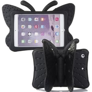 Tabletzakken hoesje Pretty Butterfly Case Compatibel met iPad 2/3/4 9,7 inch 2011/2012 Release, EVA Schokbestendige Robuuste Beschermhoes for Kinderen Licht Veilige Hoes Tablet Pc Zaak (Color : Siyah