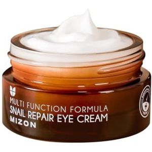 [MIZON] SNAIL REPAIR EYE CREAM (25ml) Korean Skincare - Snail Slime Eye Cream - Anti-aging en anti-donkere kringen - Huidregeneratie en hydratatie