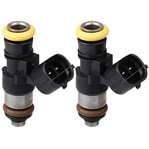 2X Brandstofinjector Hoge Impedantie 210Lb 2200Cc 0280158821 Gas Benzine Methanol Brandstofverstuiver Vervangen
