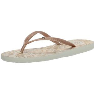 Roxy Dames Bermuda Sandaal Flip Flop, Peach Cream 241, 44 EU