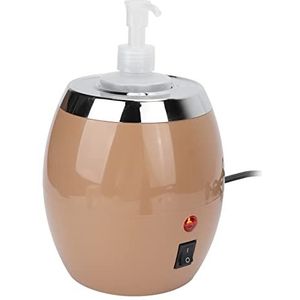Massage Olie Fles Warmer, Massage Olie Warmer Compact Formaat Stevig ABS Gemakkelijk Absorptie EU Plug 220 V voor Lotion