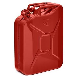 BW® - Benzinejerrycan - 20 Liter - Metalen - Robuuste Kwaliteit