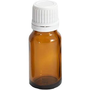 MV-Versand 10 x 10 ml medicijnfles, apothekersfles, druppelflessen bruin met globulivertter, globulischenktuit