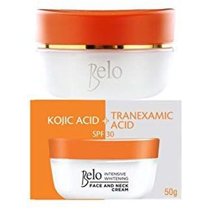 BELO Kojiczuur+tranexaminezuur gezichts- en halscrème SPF 30, 50 gram