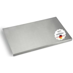 SteelEdge - RVS Antislip Snijplank met Rand - Veilig en Duurzaam