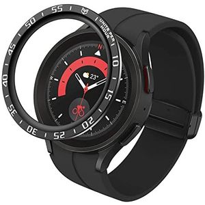 Strap-it Samsung Galaxy Watch 5 Pro bezel ring tijd (zwart)