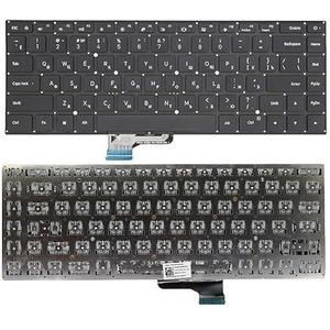 US RU/Engels Russisch laptoptoetsenbord voor Xiaomi voor Mi voor RedmiBook 16 XMA2002 XMA2012-DJ AN AJ AB(RU Black Original)