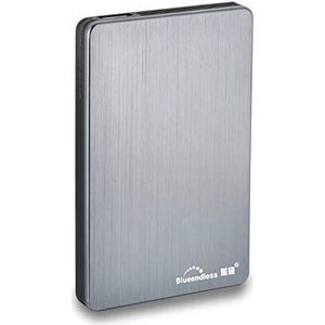 Blueendless Externe Harde Schijf, 6,35 cm (2,5 inch), USB 3.0, Draagbaar, Compatibel met PC, Mac, Laptop (Grijs, 160, GB)