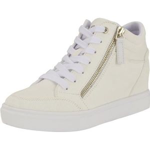 NINE WEST Dames Tons Sneakers, wit 142, 38.5 EU