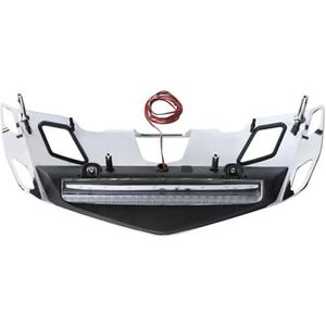 Motorfiets Bagagedrager Voor Goldwing 1800 GL1800 2018 2019 2020 Motorfiets Achterkofferbak Bagagerek Met LED Remlichtlamp Motorcylce Bagagerek(Clear Len-Chrome)