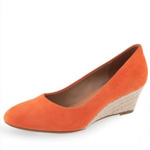 Aerosoles Iris Pump voor dames, Mandarijn Suede, 40.5 EU