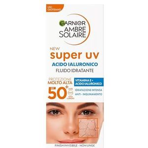 Garnier Ambre Solaire vochtinbrengende vloeistof met hyaluronzuur SPF50+ 40 ml