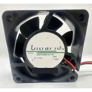 Cooling Fan For NIDEC U60T24MS7A7-51 6025 6CM 24V 0.11A Silent Variable Frequency 60 * 60 * 25MM