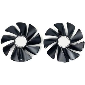 CF1015H12D koelventilator voor Sapphire Radeon RX 470 480 580 570 voor NITRO Mining Edition RX580 RX480 gaming-videokaartkoelventilator(Black 2-Fan)