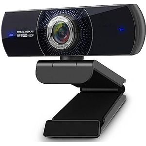 Webcam, Webcam Hd 1080P 60fps Usb Streaming Webcam Met Microfoon for Computer Vergadering Web Camera for Conferenties, Live Streaming Laptopcamera