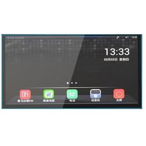Displaybeschermfolie Voor BYD Song 2016 2017 2018 8"" Auto Navigatie Gehard Glas Beschermfolie Sticker Guard Dashboard
