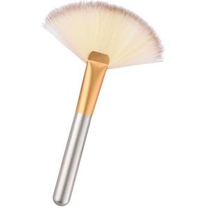 De Dichte en Zachte Synthetische Vezels Poetsborstels van het Gezichtspoeder voor Naadloze Make-upventilator Room het Mengen Borstels